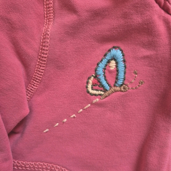 Baby Gap Girls’ Pink Zip-Up Hoodie – Size 2T - Picture 5 of 6